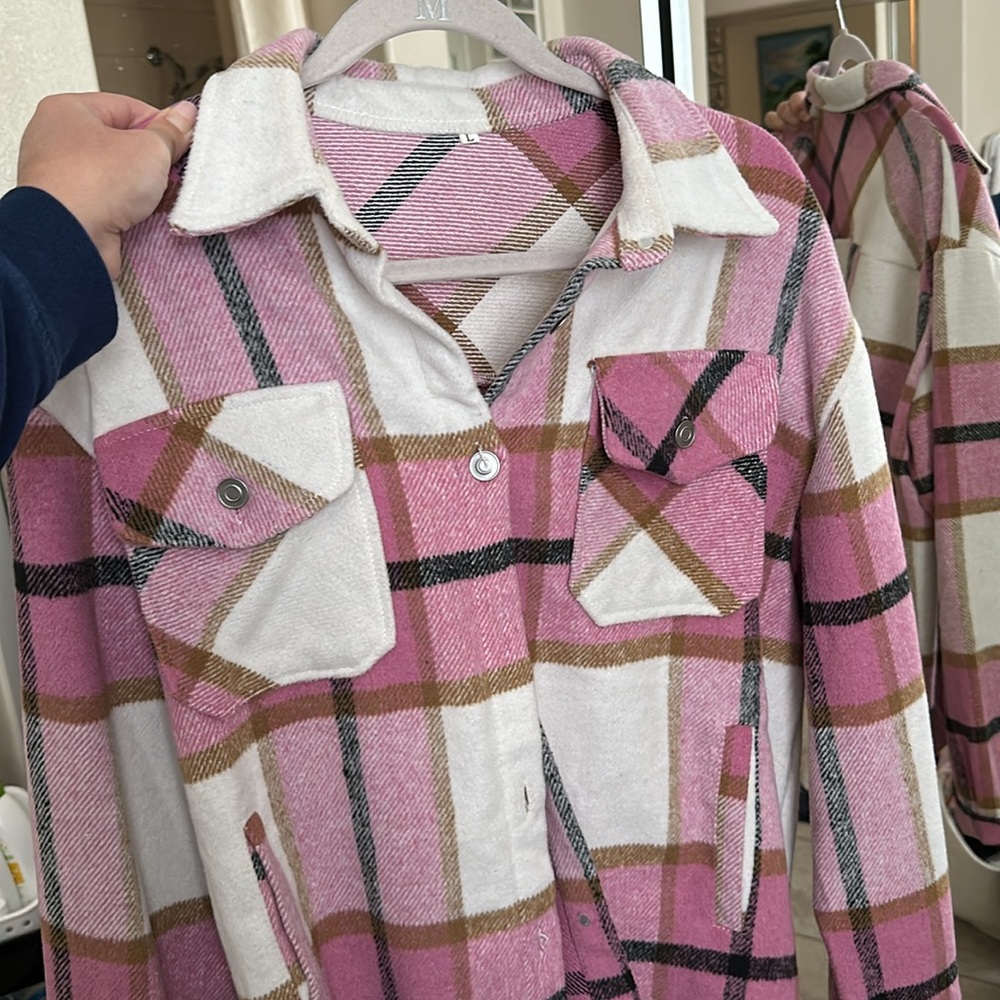 Plaid Shacket - Picture 3 of 6